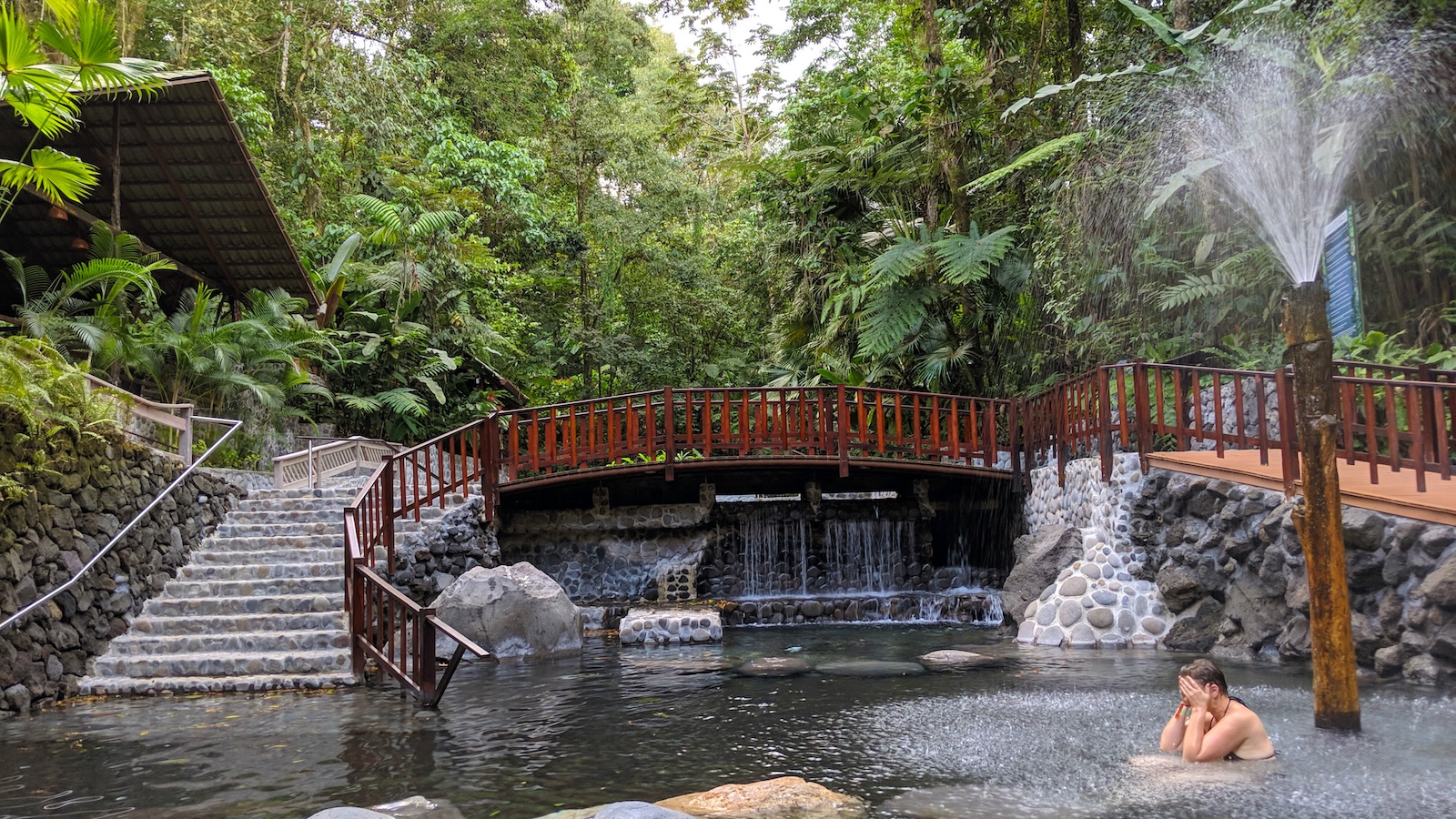 Ecotermales-hot-springs An Ecotermales hot spring pool
